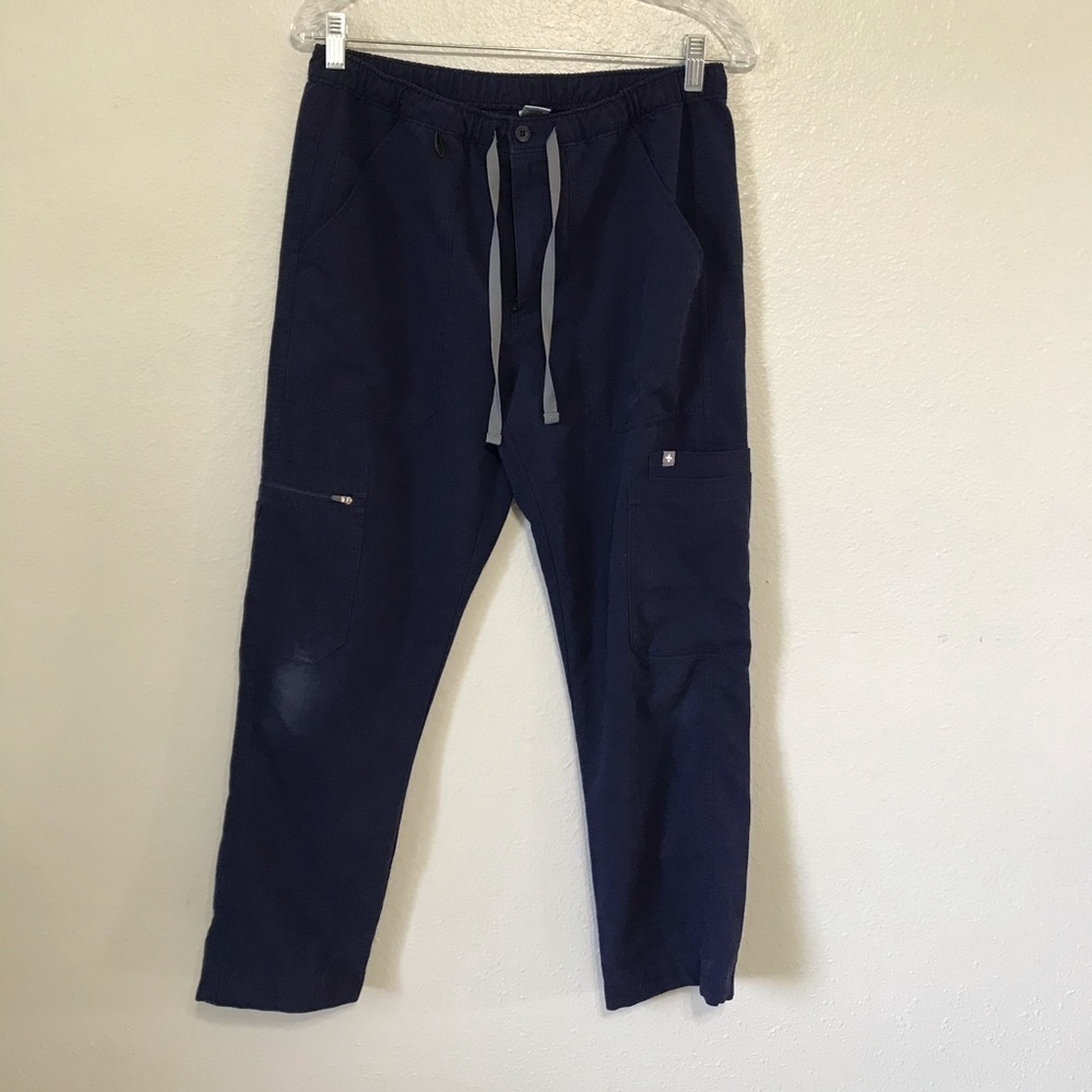 Figs Navy pants size small pants B47